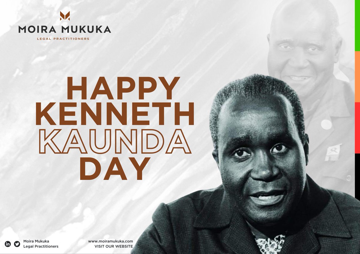 We celebrate an icon of freedom, courage and braveness. This day reminds us that there are no boundaries to possibility, and that’s our impetus as a firm. We assist clients to navigate the complex and ever-changing legal & regulatory landscape.

Happy #KennethKaundaDay