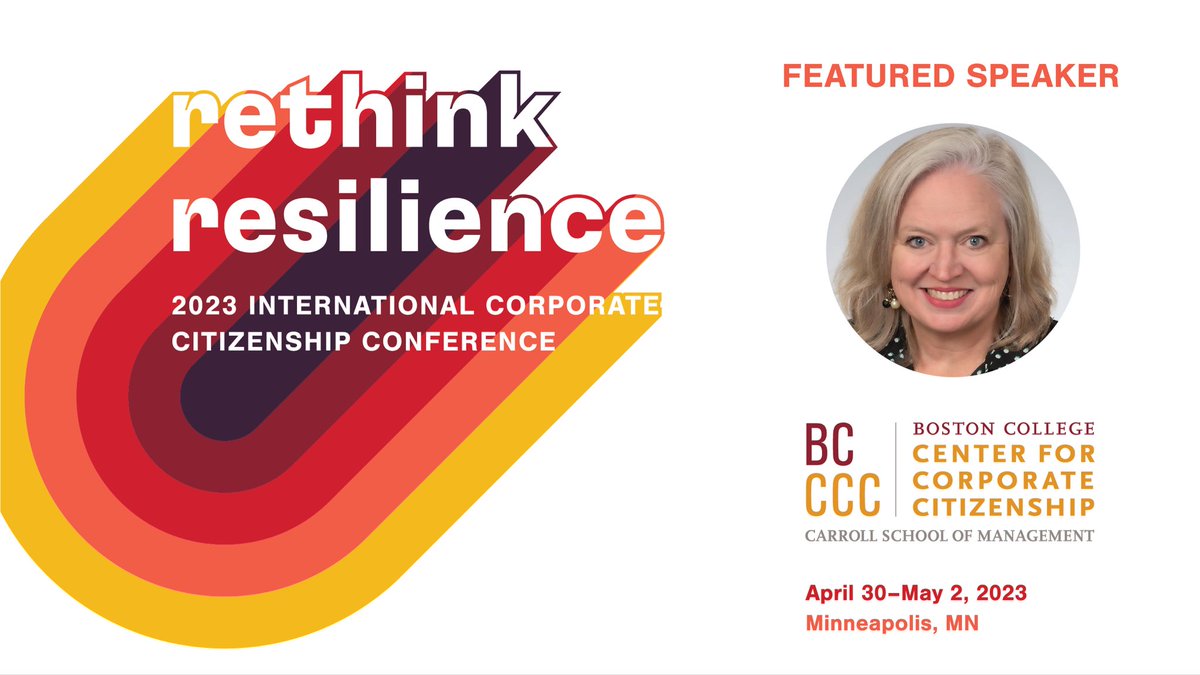 I am thrilled to moderate a panel at the 2023 International Corporate Citizenship Conference (#BCConf23), on Advancing Health Equity, which takes a closer look at how companies in multiple industries are improving health and well-being in their communities #CSR #ESG #socialimpact