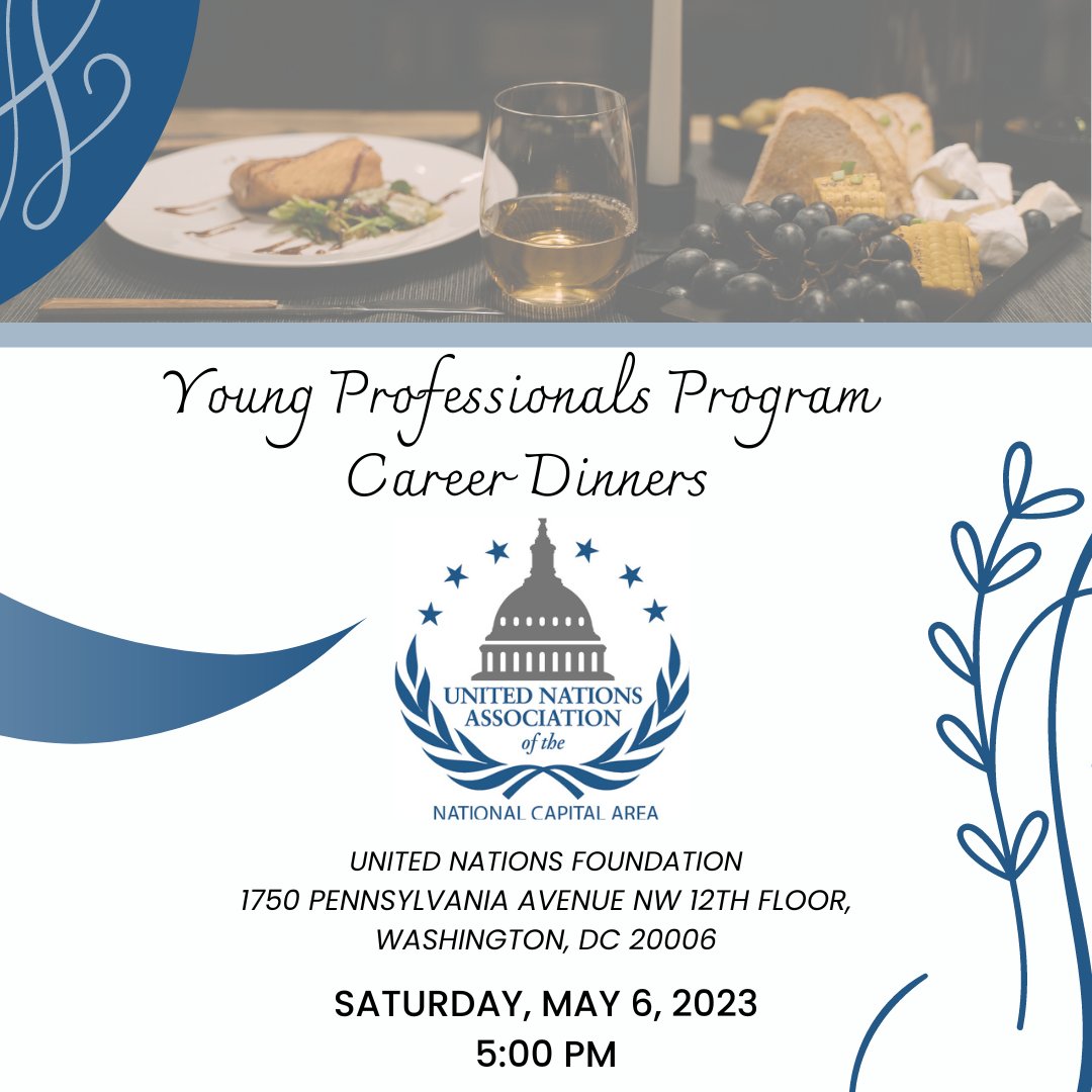 We are excited to have Dr. <a href="/shannonHader/">Shannon Hader</a> of <a href="/AU_SIS/">AU School of International Service</a> serve as the keynote speaker at this year's #YoungProfessionals Spring #CareerDinners. Register today! #ImplementSDGs 

bit.ly/41h7XEq
