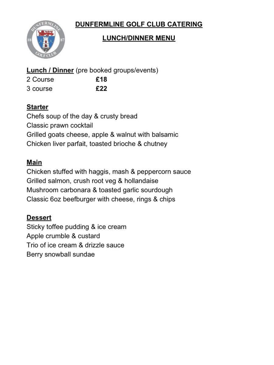 Dunfermline Golf Club tweet media