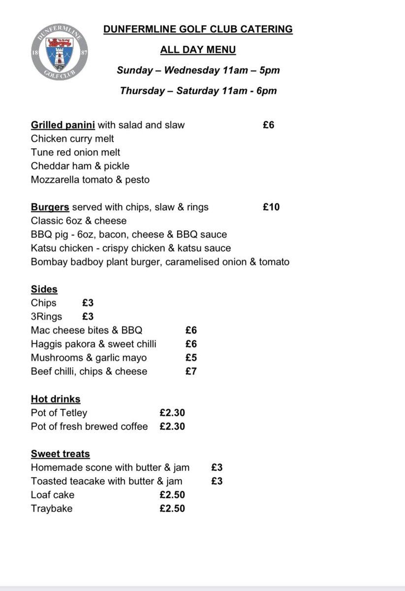Dunfermline Golf Club tweet media