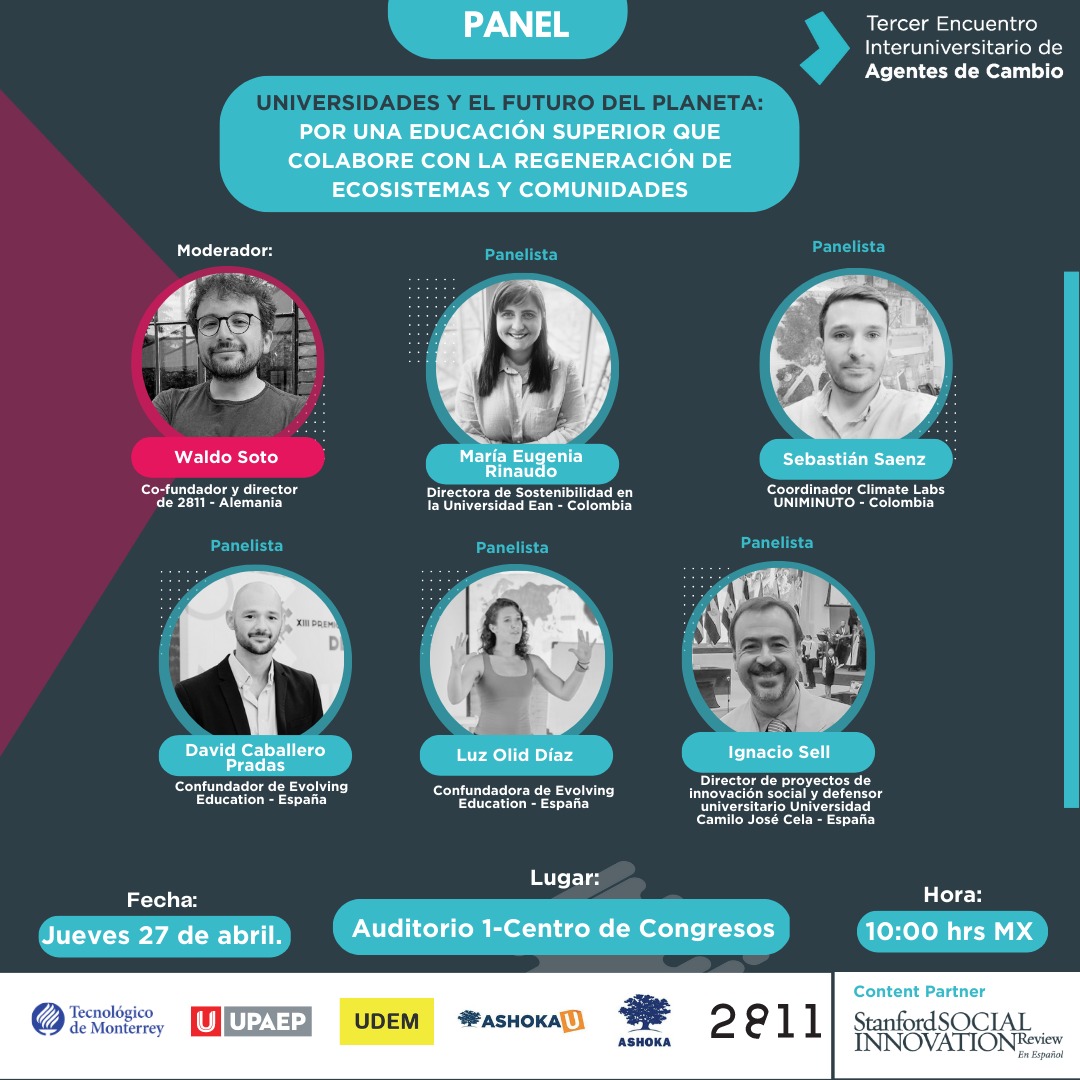 UniversidadEan's tweet image. Hoy nuestra directora de Ean Sostenibilidad, @soymariarinaudo, participa en el panel 'Universidades y el futuro del Planeta' organizado por el Tercer Encuentro Interuniversitario de Agentes de Cambio, en México. 🤓

Conéctate aquí. 👉🏽 streamyard.com/watch/62dCK98M…

#EanSostenibilidad