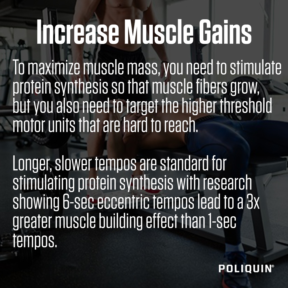 PoliquinGroup's tweet image. Swipe to read 4 reasons to incorporate tempo in your training.
#poliquin #tempo #programdesign #PICP #strength #muscle #bodycomp #fatloss #train #results #fitfam #strengthtraining
