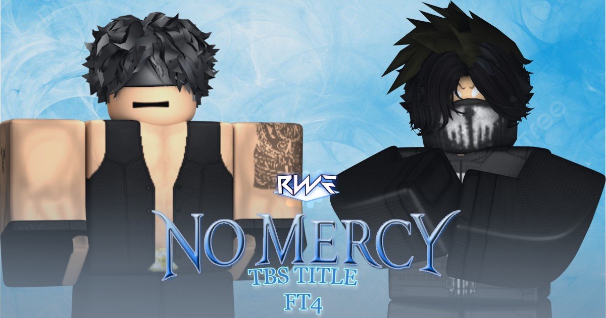 roblox_rwe's tweet photo. RWE No Mercy 2023 Match Card [Not Full]

Kaze Nakamura vs Anti - Hardcore Championship (FT3)

Kenobi vs Karma - Normal (FT5)

Aggressive Jay vs Jerry Coyote - Intercontinental Championship (FT4)

Mazen Cassidy vs Steve - European Championship (FT4)

**NOT IN ORDER** https://t.co/W8NHpQPOTh