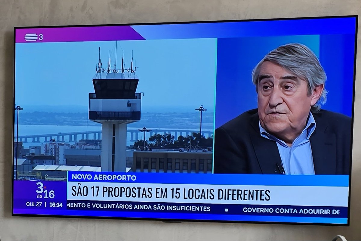 Tu queres ver que o Aeroporto de Lisboa ainda vai ser colocado aqui na Póvoa de Varzim?