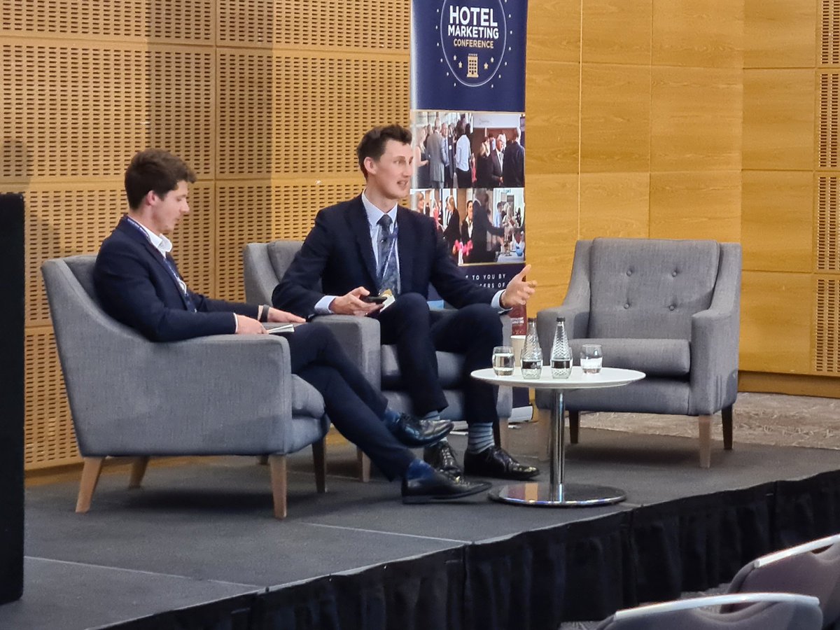 PamelaC_Pampas's tweet photo. Many words of marketing wisdom from Tim Jones of Mandarin Oriental in conversation with @fielderhe at #nhmc2023 https://t.co/I1as5hvKvu