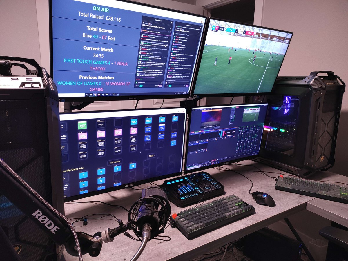 A ton of effort and dedication goes into running a 24-hour charity broadcast like <a href="/RareLtd/">Rare Ltd.</a> <a href="/Xbox/">Xbox</a> #OneBigGame. Myself and many others from <a href="/StatusEffectCo/">status effect</a> work tirelessly to ensure the audience, players, and commentators have a great time for a great cause.