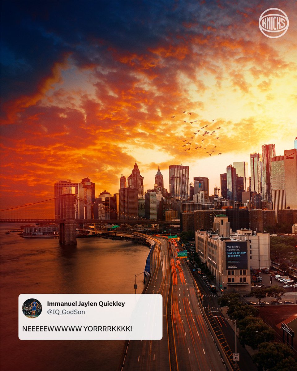 NEW YORK KNICKS tweet media