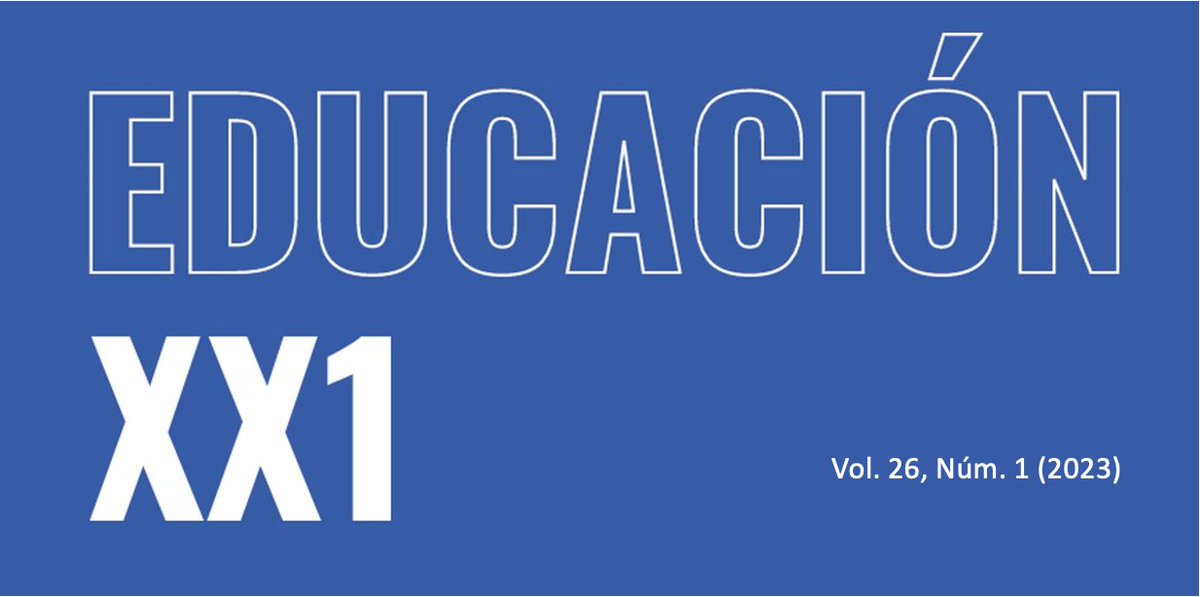 🗃️🗃️Find the first issue of Educación XX1 for the year 2023 by clicking on the link below. Don't miss it!🗃️🗃️revistas.uned.es/index.php/educ…