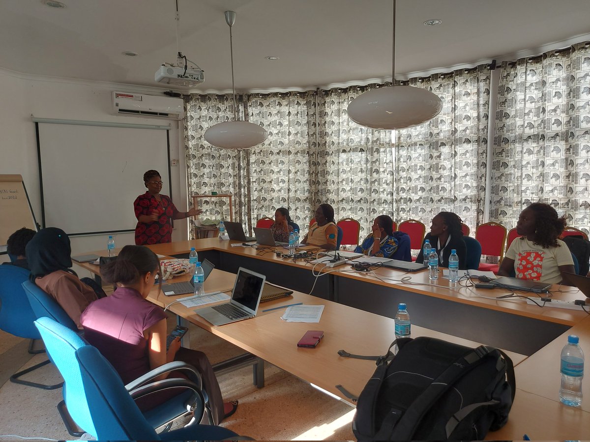 Prof Blandina Mmbaaga, Director of <a href="/KCRITanzania/">Kilimanjaro Clinical Research Institute</a>  and deputy overall Coordinator of <a href="/EACCR2/">Eastern Africa Consortium for Clinical Research</a> speaking to CafeSea  Scholars. The CafeSea program aims to build capacity for female scientists in East Africa and is funded by <a href="/EDCTP/">EDCTP</a>.