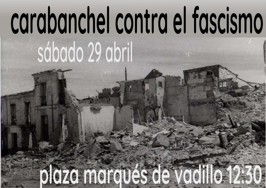 Coordinadora Antifascista Madrid tweet media