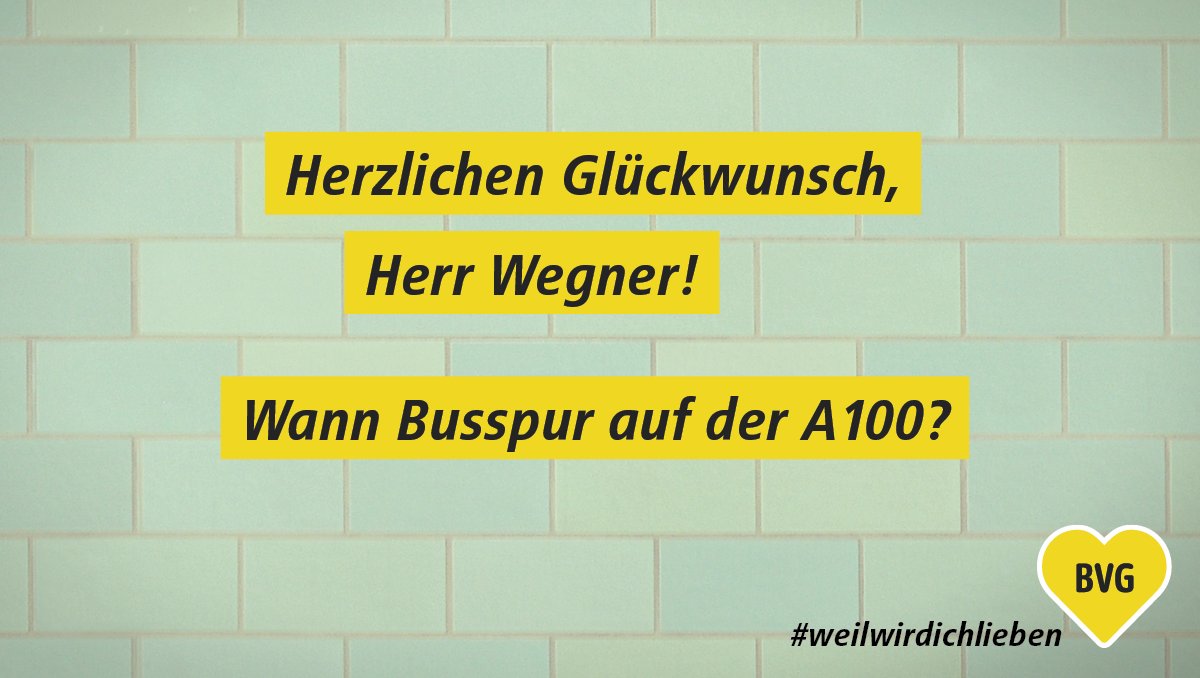 Gerne die Überholspur.