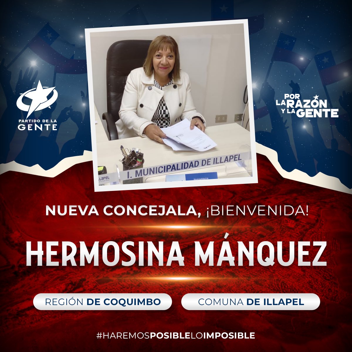 Partido de la Gente Oficial 🇨🇱 tweet media