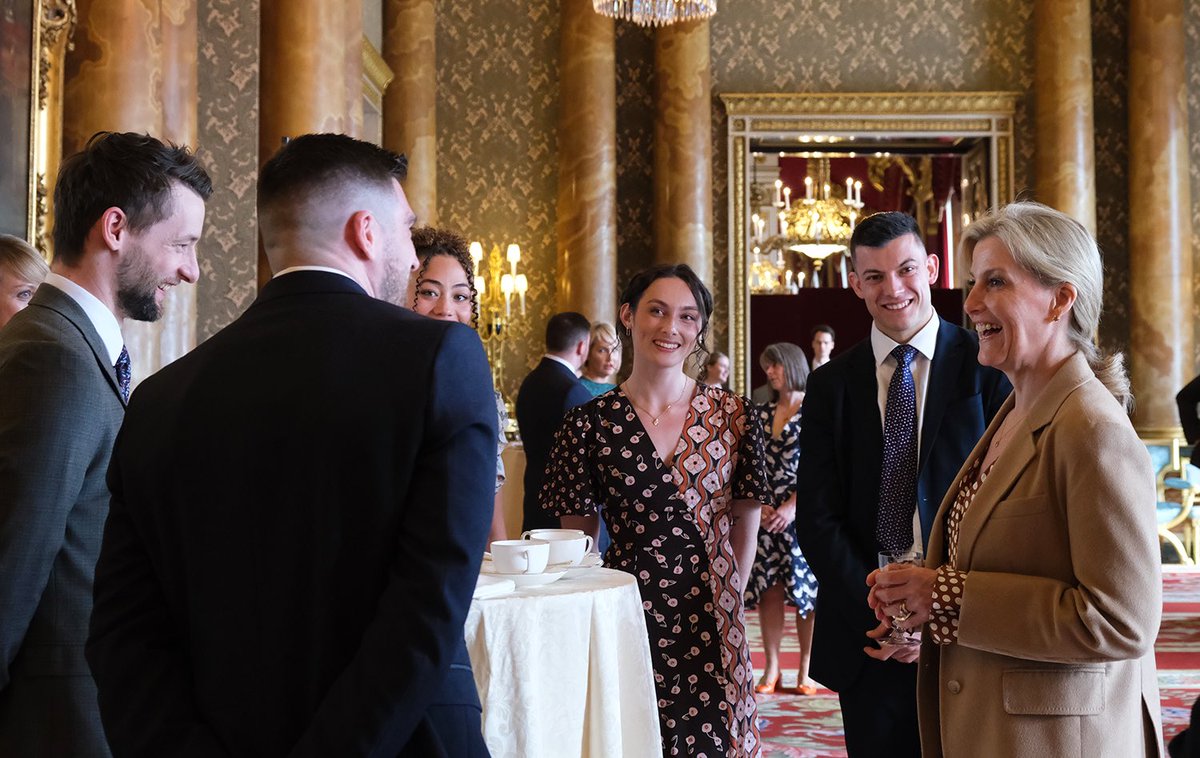 British Bobsleigh and Skeleton Association (@the_bbsa) on Twitter photo We were honoured to spend an afternoon in the company of our patron, The Duchess of Edinburgh, <a href="/RoyalFamily/">The Royal Family</a> , at Buckingham Palace💂♀️
This opportunity was a great reward for our athletes & staff after an outstanding season 💪 We were honoured to spend an afternoon in the company of our patron, The Duchess of Edinburgh, <a href="/RoyalFamily/">The Royal Family</a> , at Buckingham Palace💂♀️
This opportunity was a great reward for our athletes & staff after an outstanding season 💪