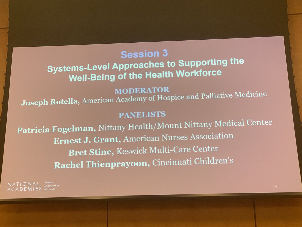 “We need social workers now more than ever in LTC”….though I think he could be talking about all settings in health care; especially #hapc @SWHPN #SeriousIllnessCareNASEM @NASEM_Health