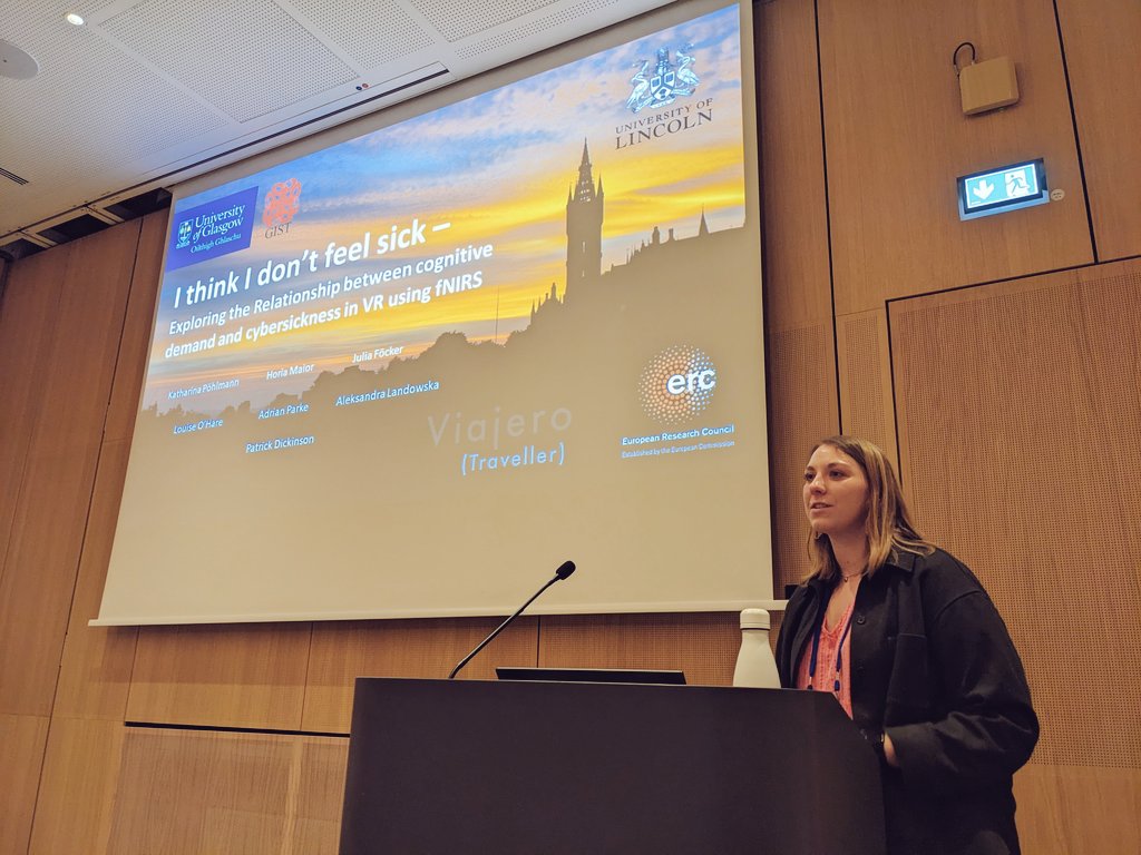 In case you missed the really well delivered talk from <a href="/kat_pohlmann/">Dr Katharina Pöhlmann</a> presenting our paper on #fNIRS #VR #HCI #CHI2023 <a href="/glasgow_gist/">GIST - Glasgow Interactive Systems</a> <a href="/UofGlasgow/">University of Glasgow</a> <a href="/unilincoln/">University of Lincoln, UK</a> <a href="/intlab_lincoln/">intlab</a> <a href="/UniofNottingham/">Uni of Nottingham #WeAreUoN</a> <a href="/TheOfficialMRL/">Mixed Reality Lab</a> <a href="/HorizonDER/">Horizon</a>. More here: dl.acm.org/doi/10.1145/35…