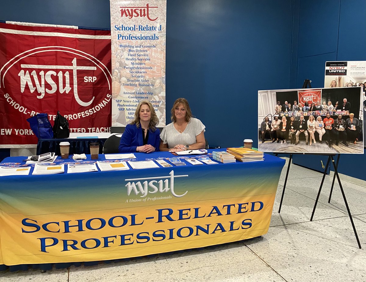 Kimmce1's tweet photo. SRPs in the house at the pre RA local presidents conference. Please stop by ⁦@nysut⁩ ⁦@NYSUTMHRO⁩ ⁦@NYSUT2VP⁩ ⁦@lfottr⁩ https://t.co/FY4s7iMlDu