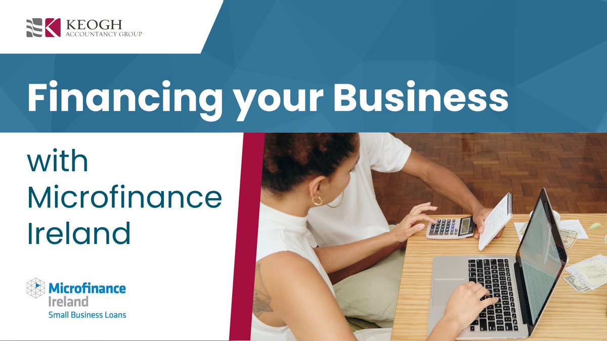 KeoghAccGroup's tweet photo. If you need funding for your business and are unable to get bank finance, Microfinance Ireland may be able to help. @Microfinanceire 

#ireland #microfinance #finance https://t.co/2N9ake3pH2