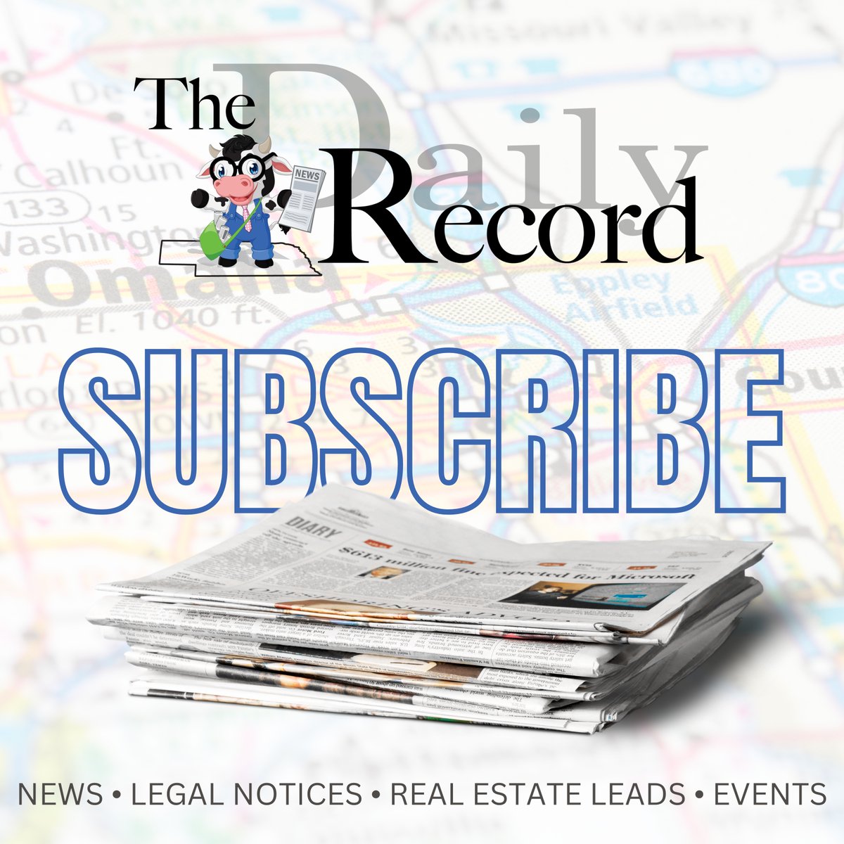 When you want access to news that matters to YOU, look no further than Omaha Daily Record.

Subscribe today and have access to:
📰 Articles and Editorials 
👩🏻‍⚖️ Legal Notices
🏘 Real Estate Leads
➕ and more...

OmahaDailyRecord.com