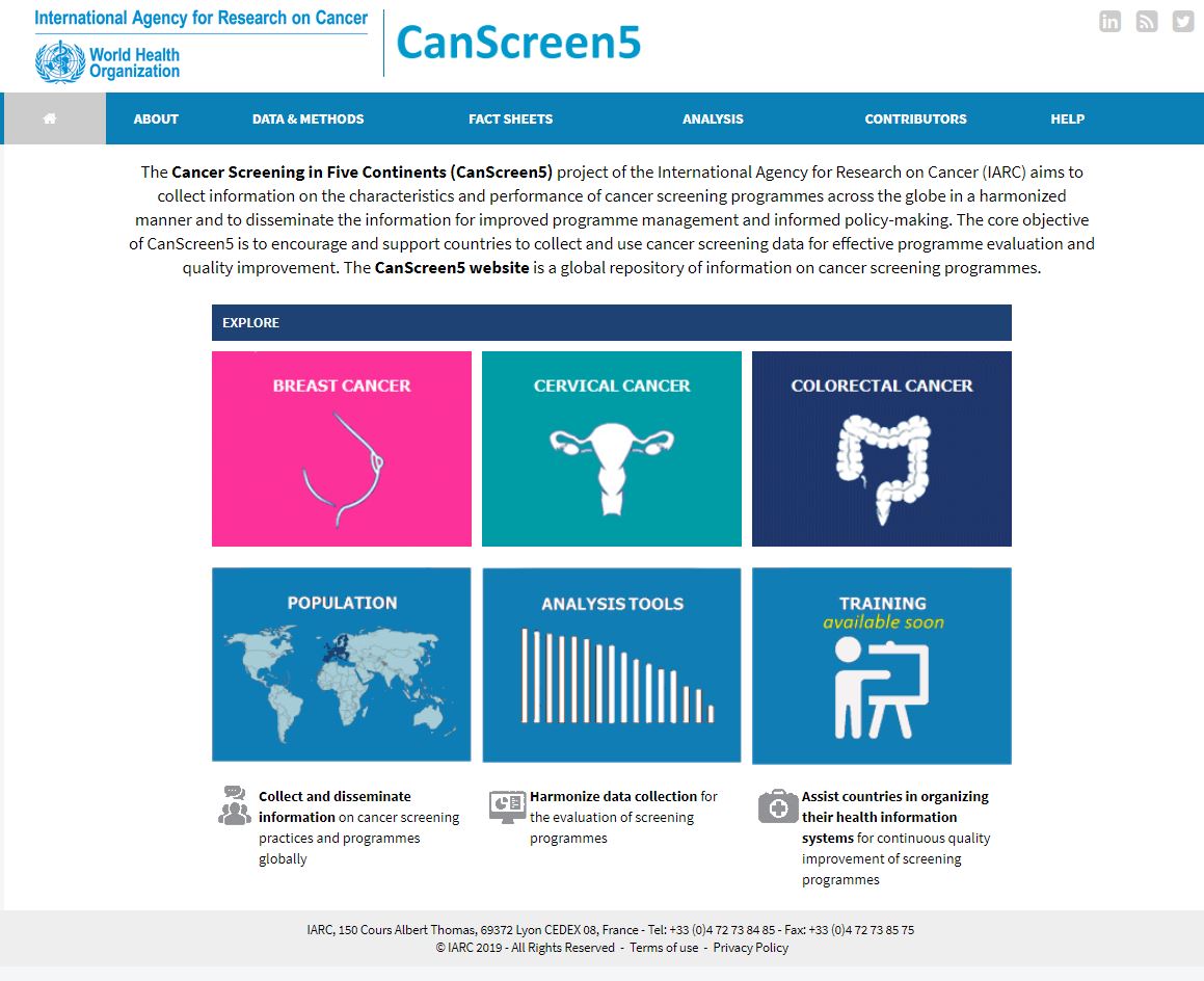IARCWHO's tweet photo. Inaugural report of #CanScreen5 (1st initiative of its kind to analyse organization &amp; implementation of breast, cervical, &amp; colorectal #cancer screening 🌍wide) just published @NatureMedicine.
Report highlights substantial variability in cancer screening🔍
https://t.co/DQQQHbW2Eg https://t.co/rZWl5fPne8