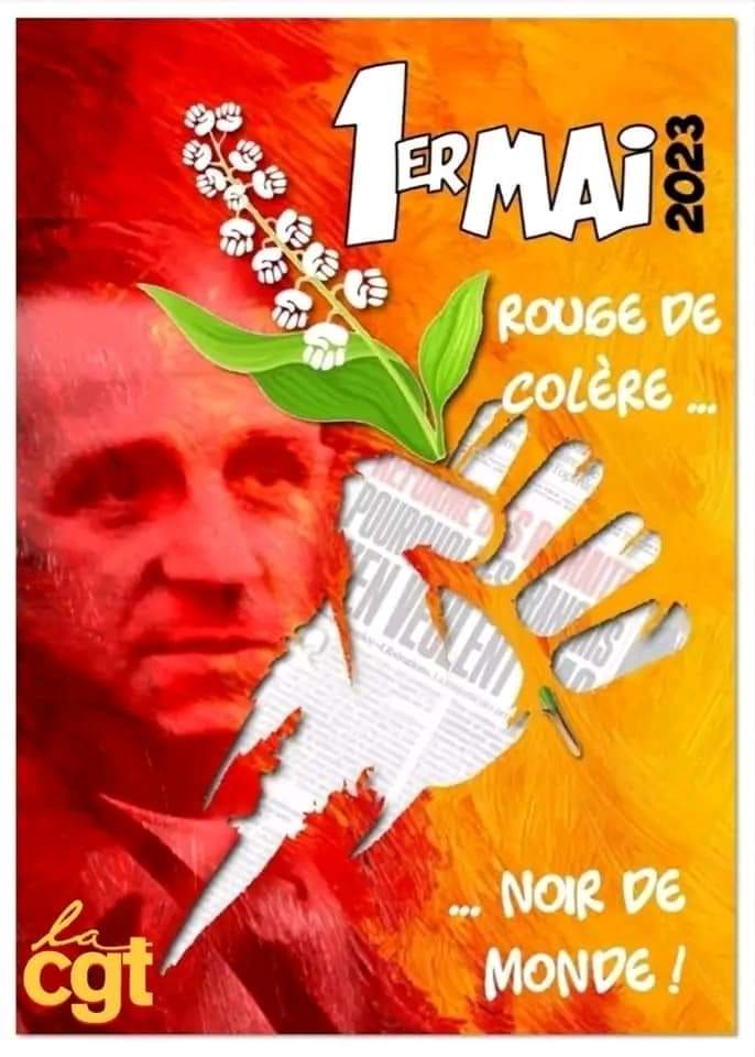 dockersLH76's tweet photo. Un #1Mai2023 qui se doit d'être historique rendez-vous 10h00 à franklin #lehavre #CGT https://t.co/gXvaKfybBI