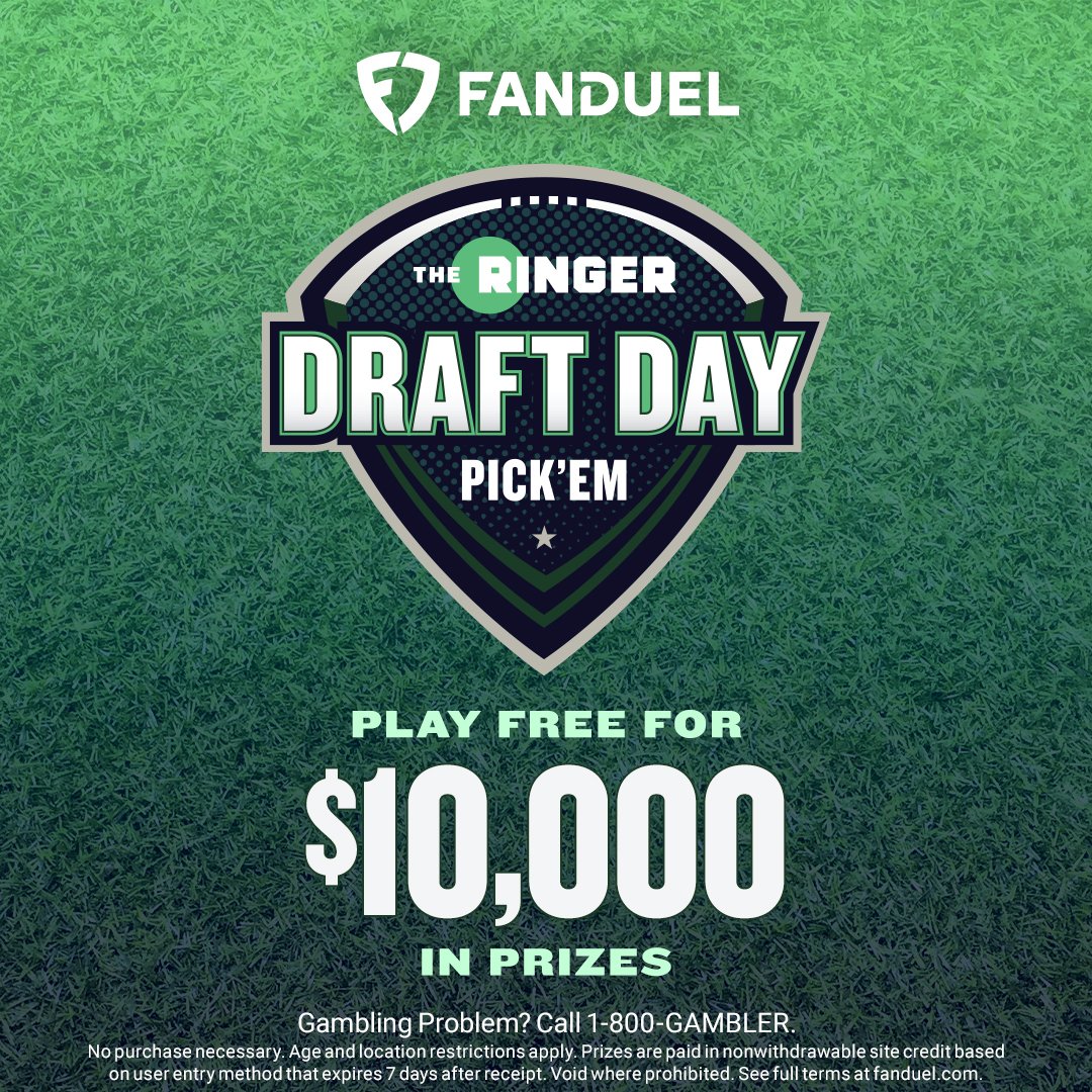 The Ringer on Twitter "It’s NFL draft day! So we teamed up with FanDuel for a draft day pick