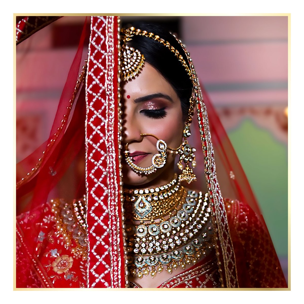 An #Indian #bride exudes pure confidence on her #weddingday while wearing her #weddingjewellery. 

#Jewellery set by The Velvet Box - #Wedding Essentials.

To buy/rent from our #jewelry collection, contact us via DM, call & #WhatsApp +91 977 246 3313.

#GoaHeritageFestival #shop