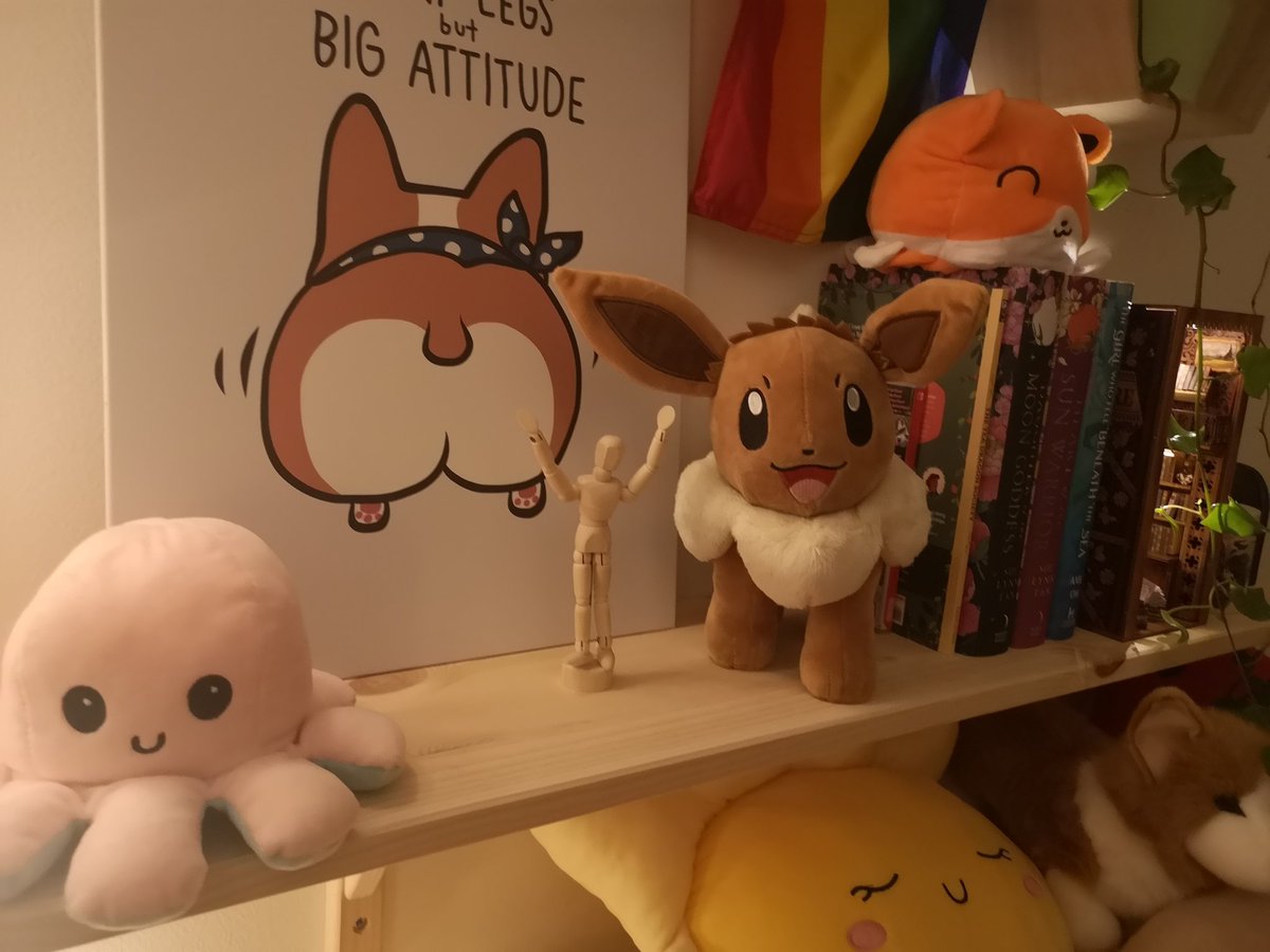 Sneak peak of my new cosy stream background! 🤗