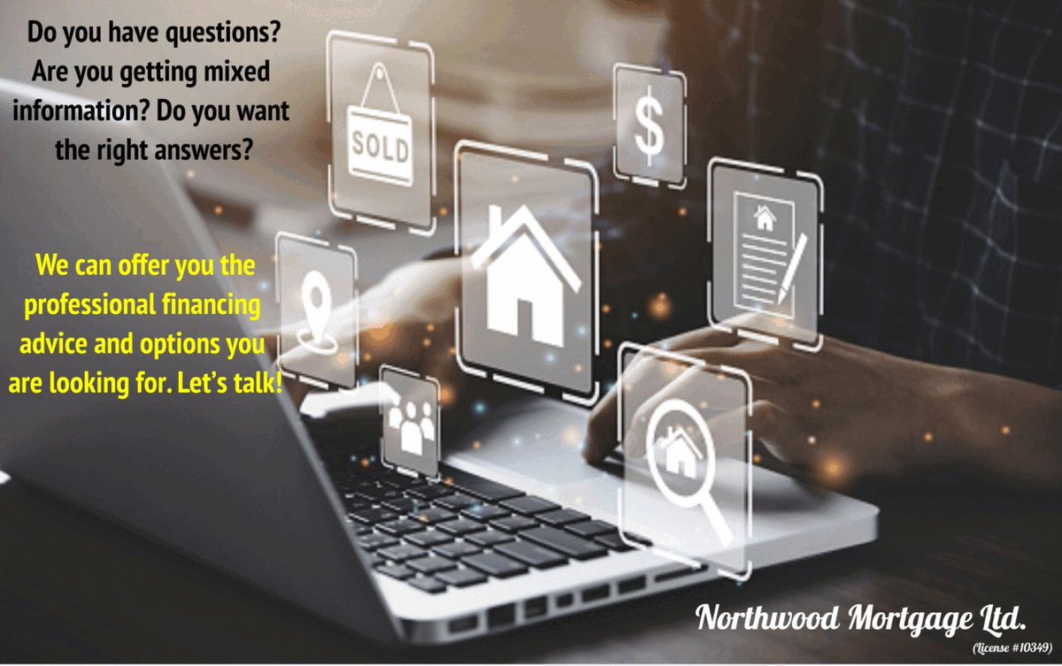 Don't let your mortgage renew without checking your options. Let me help you find the best product. 

#mortgagerefinance #northwoodmortgage #badcreditnoproblem 

Contact me now, 

sgoodwin@northwoodmortgage.comSean Goodwin mortgage agent level 2
Northwood mortgage LIC #10349