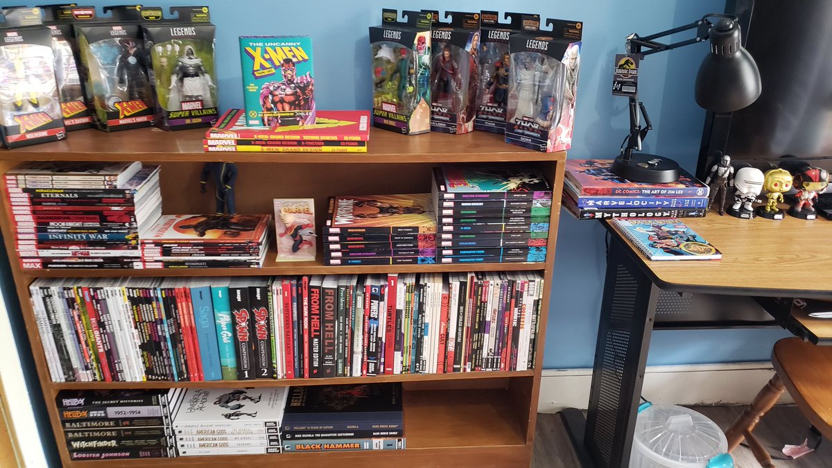 comics_chasing's tweet image. How it started vs how its going #comicslife #comicbook #nerdcave