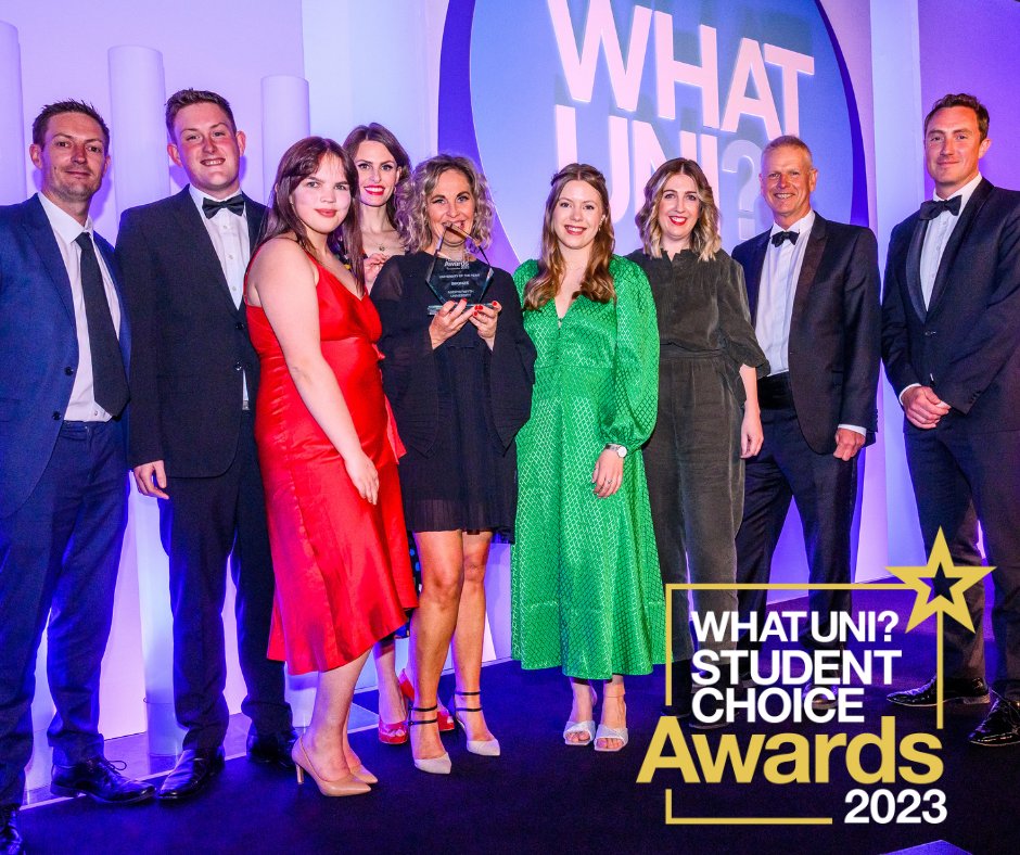 AberUni's tweet photo. Congratulations to everyone at Aberystwyth University! Last night’s WhatUni Student Choice Awards placed us:

🥇Winners of the Student Life Award
🥇Winners of the Lecturers and Teaching Quality Award
🥉3rd place for the University of the Year

Full story: https://t.co/KisVccOI0d https://t.co/gRqnZUDtBm
