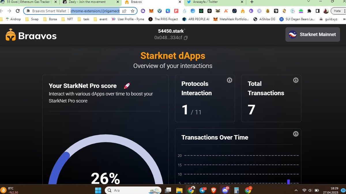 ETopraktepe's tweet image. My #Starknet #ProScore
