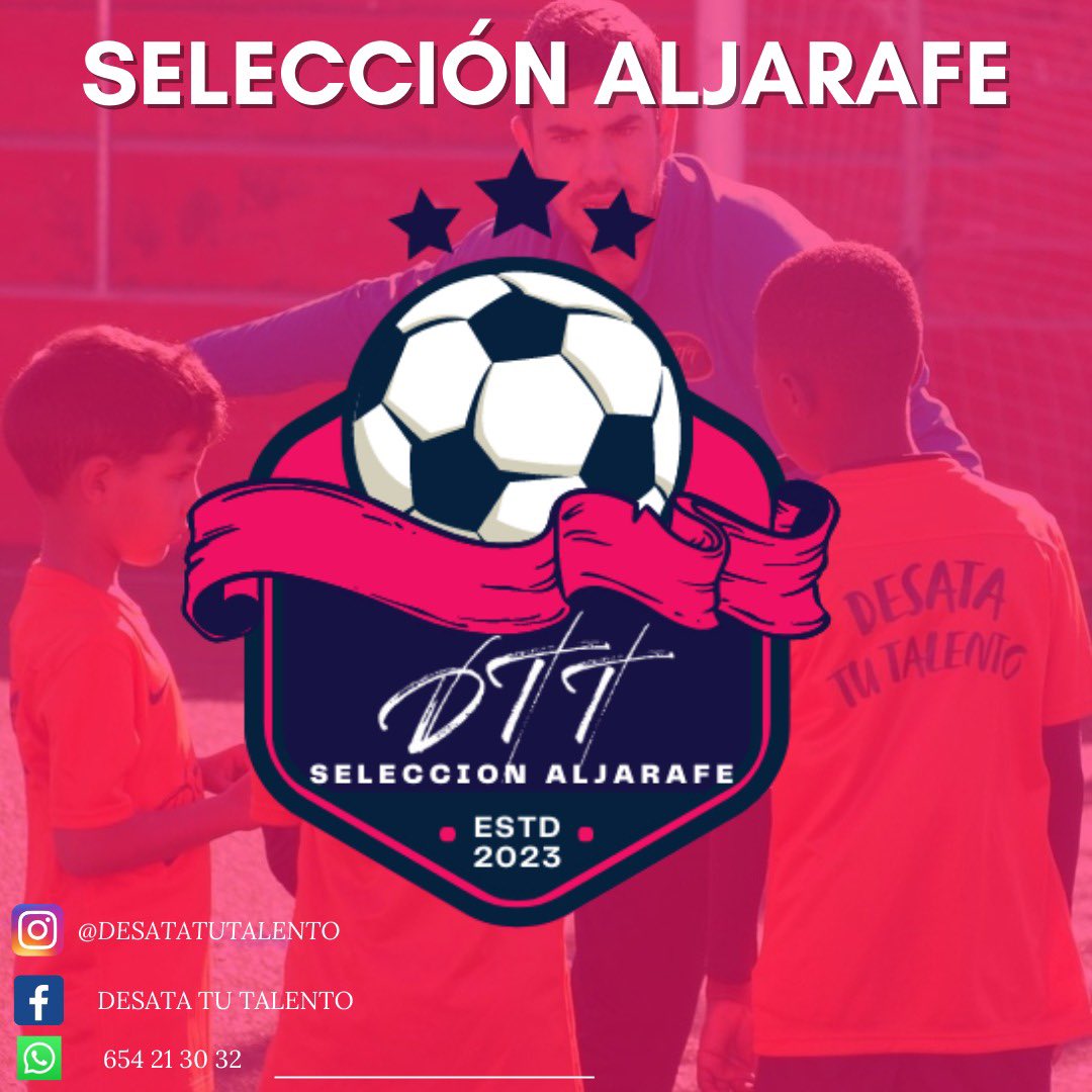 Arrancamos con un proyecto nuevo… Estás preparado para saber de que se trata y seguir creciendo con nosotros??? 

En breve más noticias… “DTT TEAM”

#soccer #tecnificacion #futbol #desatatutalento