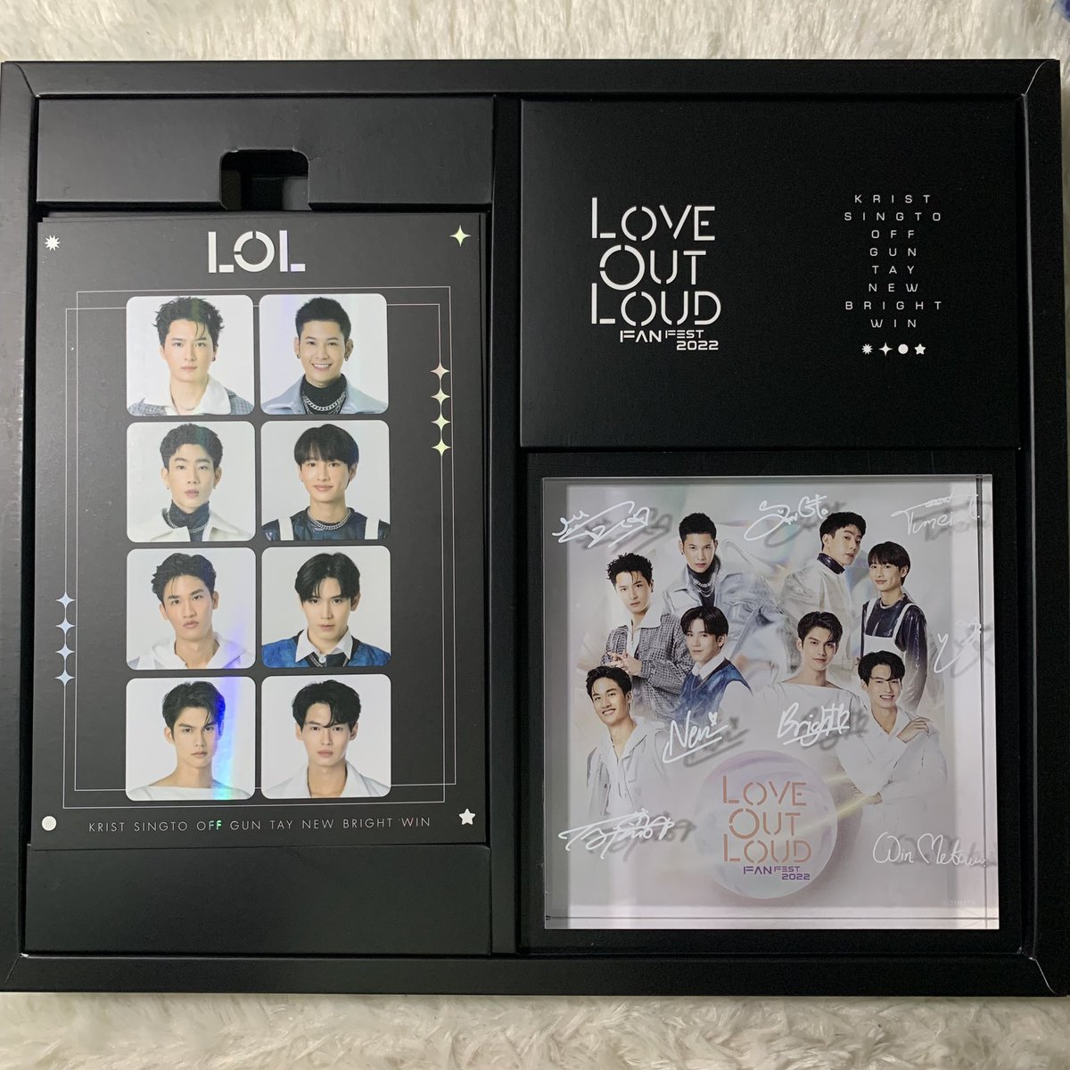 khonsueyyy's tweet photo. พร้อมส่ง Box set คอน LOL 490฿ รวมส่ง 
สนใจดูรูปเพิ่มเติม DM ค่ะ🥺💗
#LOLFanFest2022 #LOLOffGun #LOLTayNew #LOLBrightWin #LOLKristSingto #ตลาดนัดไบร์ทวิน #ตลาดนัดเตนิว #ตลาดนัดออฟกัน #ตลาดนัดคริสสิงโต #ตลาดนัดgmm #ตลาดนัดgmmtv  #ออ���กัน #คริสสิงโต #เตนิว https://t.co/tk4W80gu7G