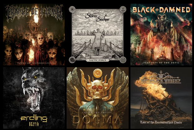 Tmetalicoweb's tweet photo. Más novedades, algunos pintan francamente bien.
🇬🇧#CradleofFilth - Live Album - Extreme Gothic Metal
🇩🇪#StormSeeker - Folk Metal
🇩🇪#BlackDamned - Heavy/PowerMetal
🇩🇪#Erdling - Industrial Metal, NDH
🇺🇸#CrownTheEmpire - Post Hardcore, Metalcore
🇨🇦#VantablackWarship - Thrash/Death https://t.co/lT9K6yrAnb