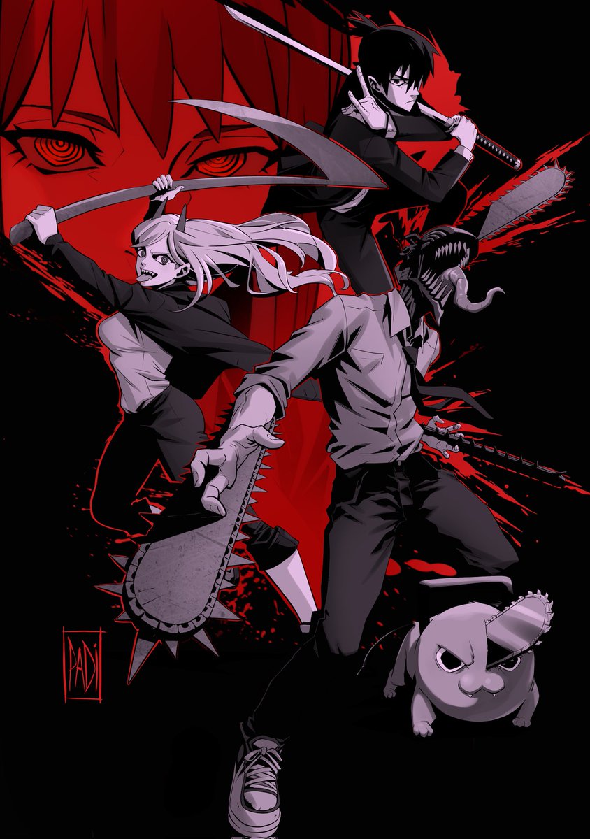 The chainsaw man gang 
#chainsawman #denji #makima