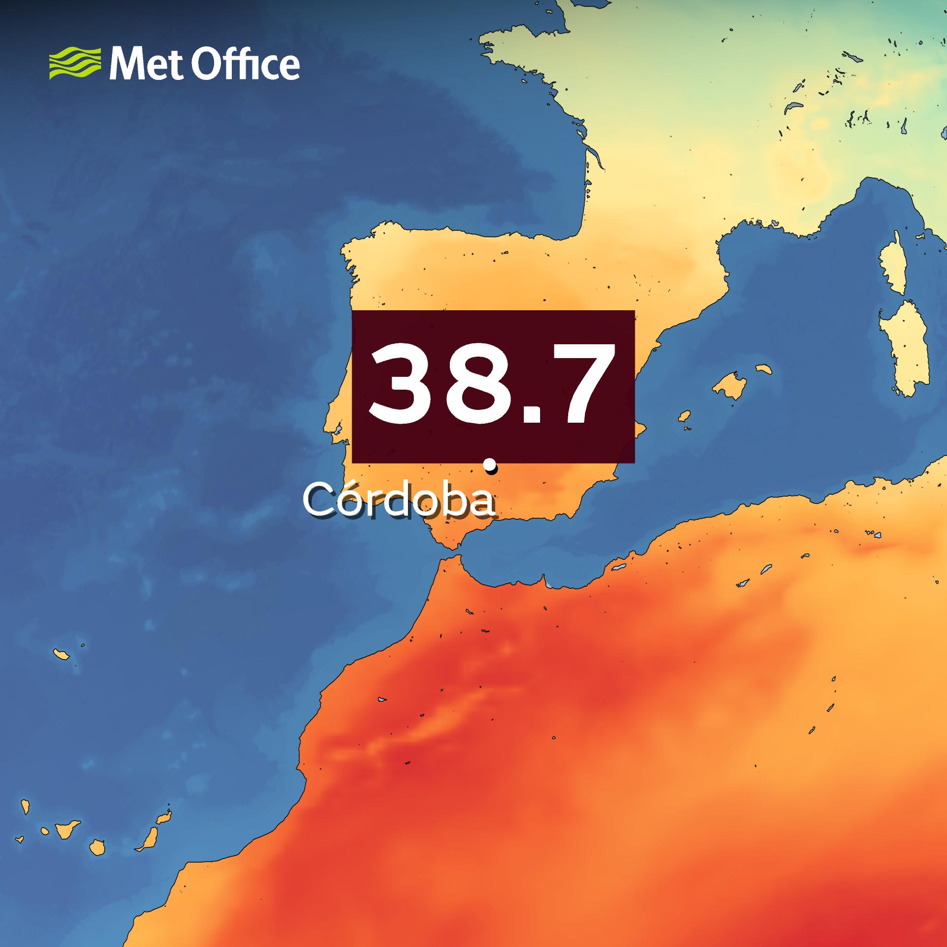 Met Office on Twitter "📈 Today has provisionally been the hottest