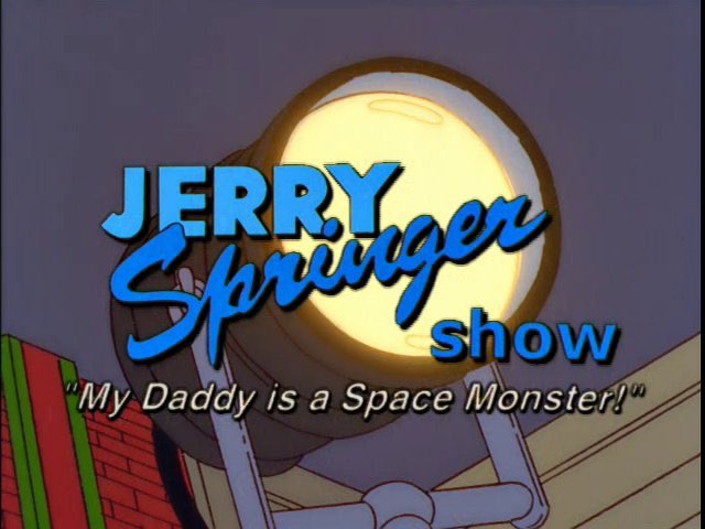 Simpsonspalooza's tweet photo. #ripjerryspringer #simpsons https://t.co/C4WaDMalIV
