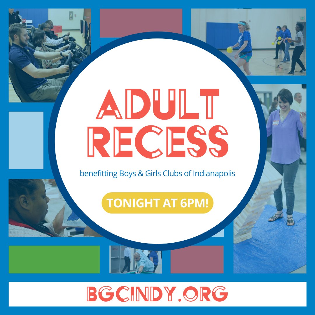 TODAY IS THE DAY! We’re so excited to play some of our favorite childhood games with a twist at #AdultRecess2023! The cost of your $50 ticket sends one child to summer camp. Grab one now before it’s too late! eventbrite.com/e/adult-recess… #BuildingGreatFutures