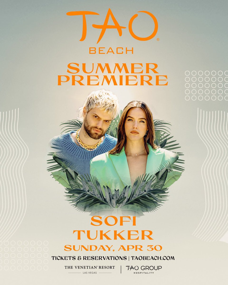 dmlofton702's tweet photo. @taobeach summers premiere starts this Friday April 28 - 30 #cedricgervais #fisher #sofitukker #lasvegas #dayclub #summer https://t.co/c1oyVL8bXP