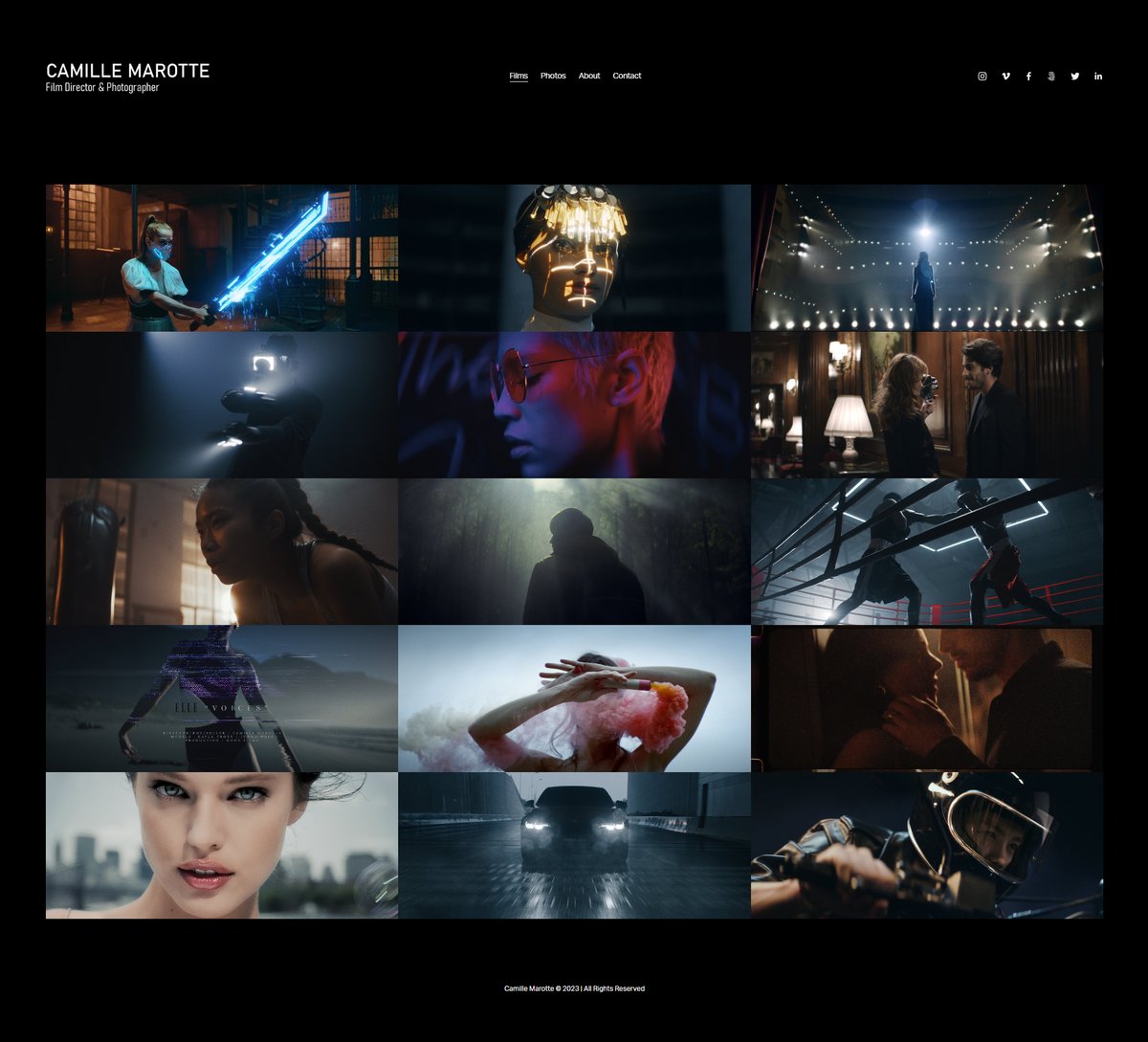 New website finally online :
camillemarotte.com