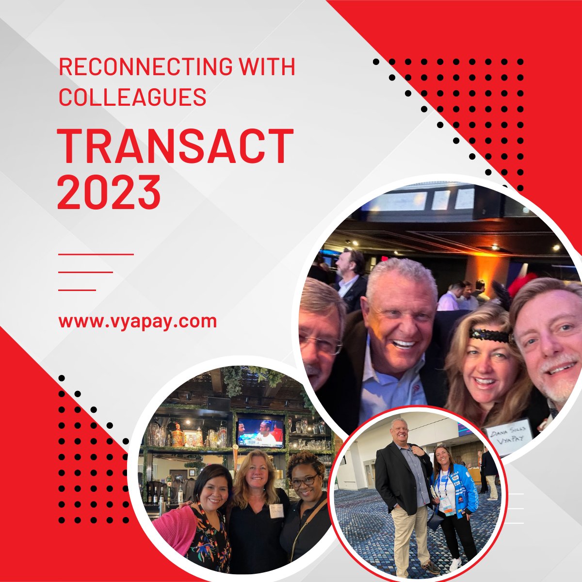 VyaPay's tweet image. #transact2023 had a great lineup of speakers with valuable insights and information.

The event gave everyone a chance to reconnect with colleagues and friends, while exchanging ideas and perspectives on the industry. 

#thankyou #embeddedpayments #fintech #helpingothers