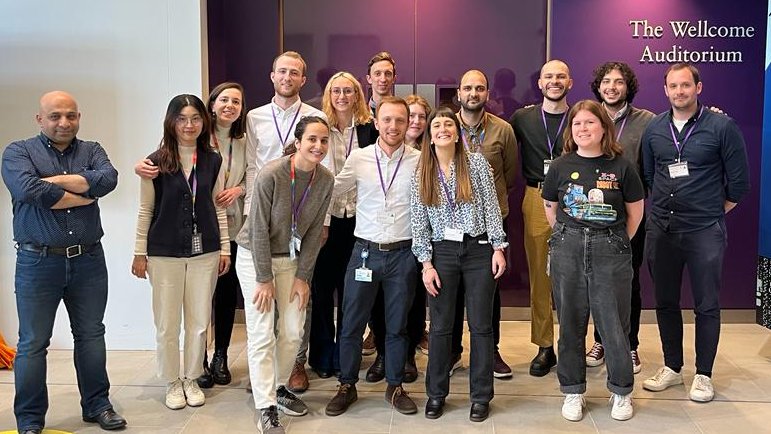 LSCN_UK's tweet photo. Our 6th Annual Symposium @TheCrick was a success! 🥳 Our excellent speakers deftly connected the dots over four central themes, providing a clear snapshot of the stem cell field💡

Shoutout to our amazing committee, who worked hard to make it all happen 💛 

Keep 23/04/24 free 👀 https://t.co/Gt1GxIIb84