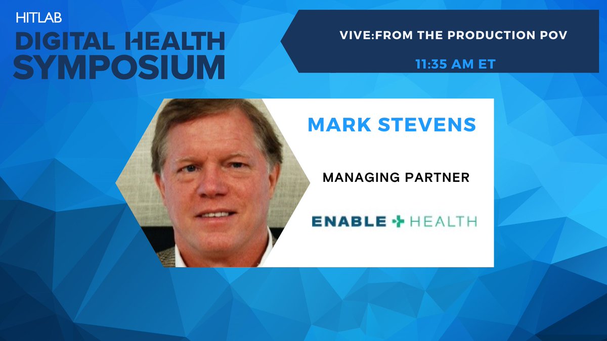 HITLABnyc's tweet photo. π₯ Join us now to hear about ViVe from the production point of view with Mark Stevens, CEO of GoEnableHealth, as a speaker. Stay ahead of the curve in the digital health tech industry by learning from the experts themselves! https://t.co/W8kt7BEKRt
#HITLABSymposium #ViVe https://t.co/HEpa9mQA4d