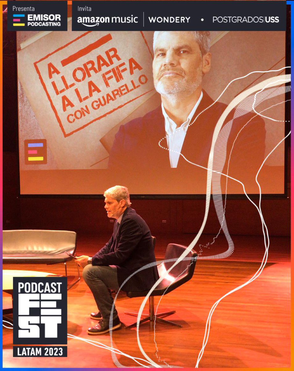 A Llorar a la FIFA, el destacado podcast de <a href="/EmisorPodcast/">Emisor Podcasting</a> graba nuevo episodio en vivo desde el auditorio del <a href="/centroGAM/">Centro GAM</a> 🔥⚽️ 

Juan Cristóbal Guarello repasa las figuras del legendario Jorge Robledo.

Presenta: <a href="/EmisorPodcast/">Emisor Podcasting</a>

Invitan: <a href="/amazonmusic/">Amazon Music</a> @wonderymedia <a href="/USanSebastian/">Universidad San Sebastián</a>
