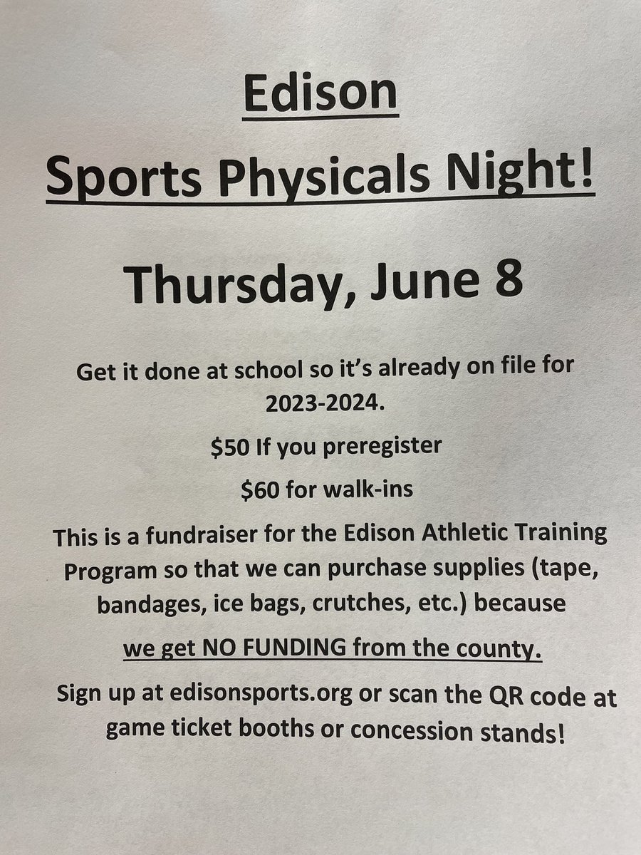 Edison HS ATC tweet media