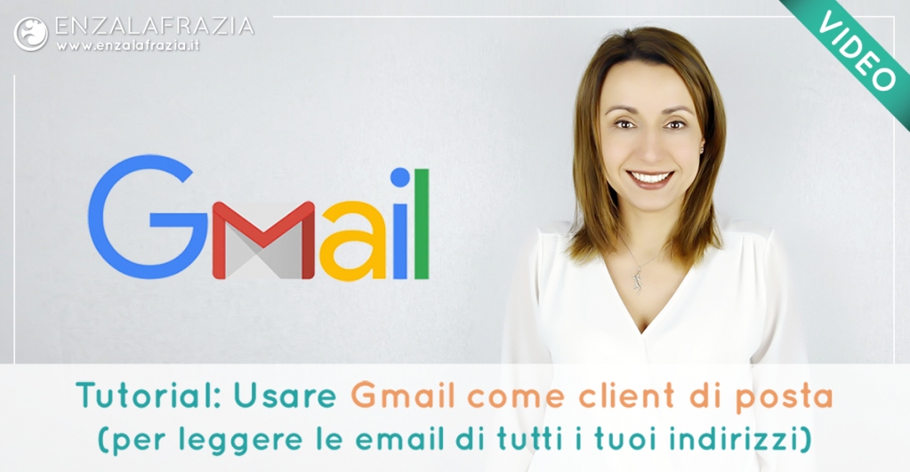 Hai un sacco di indirizzi e-mail diversi?
Sapevi che puoi usare Gmail per leggere ed inviare email anche dai tuoi altri indirizzi?
Scopri come fare in questo semplice video tutorial: enzalafrazia.it/video-tutorial…