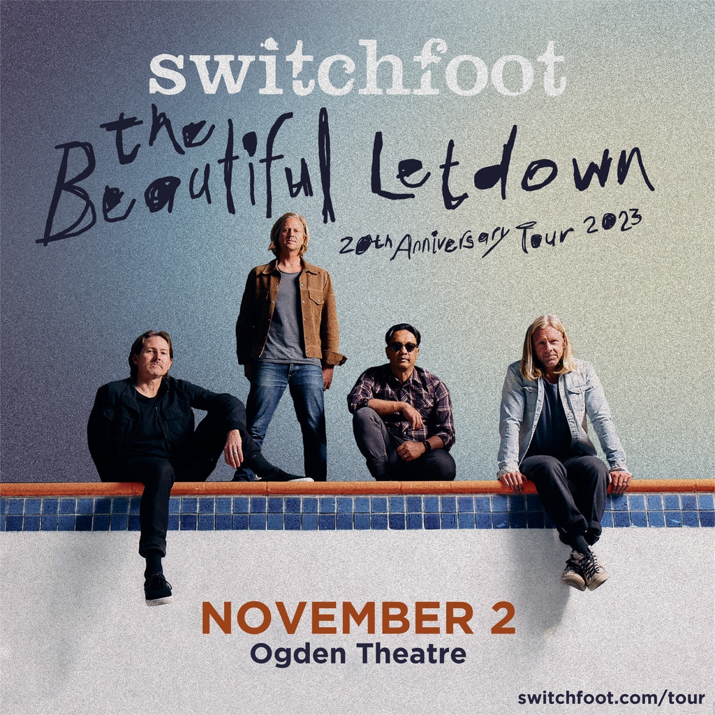 KTCLchannel933's tweet image. ⭐️NEW SHOW⭐️

Switchfoot is bringing The Beautiful Letdown Tour to Ogden Theatre on November 2! Make sure to head to ktcl.iheart.com/calendar/conte… for more info.

#switchfoot #ogdentheatre #concert #denver