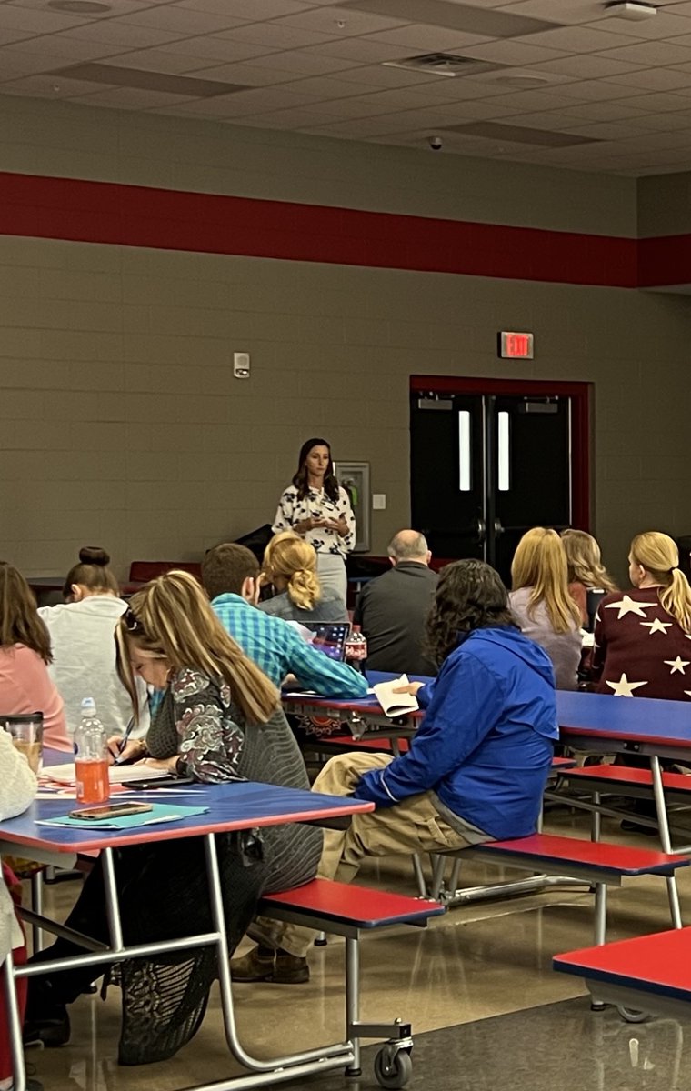 K1Education's tweet photo. #KidsFirst coach, Jessica Flynt, provides ongoing support to Neshoba Central High School staff on how to effectively incorporate WorkKeys prep into daily routines. #KidsFirstAlways #ProfessionalLearning #WorkKeys https://t.co/3UfBpLmLeM
