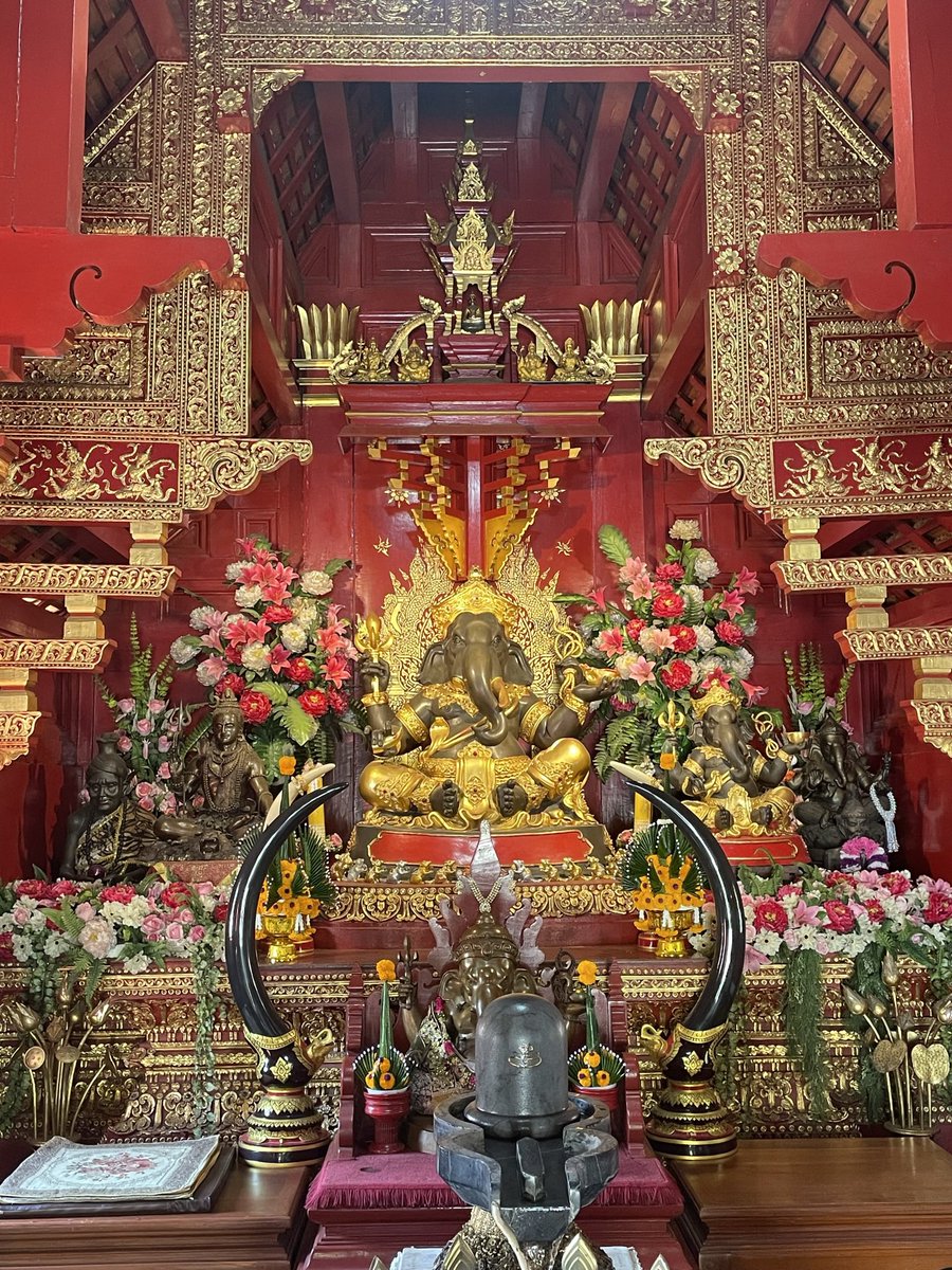 mychanita's tweet photo. ขอยืนยันอีกเสียงว่าองค์พ่อพระพิฆเนศ ของจริงมาก นี่ไปวัดป่าแดดที่เชียงใหม่มาเดือนกุมภาฯ ขออะไรได้แบบนั้นเลย ไม่นานด้วย ไม่ต้องรอคิวเยอะ แต่เน้นว่าให้ขอแค่เรื่องเดียวแบบชัดเจน https://t.co/tqx5hmzkbI
